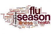 Flu Season Word Cloud