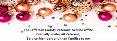 ANNUAL HOLIDAY PARTY for Veterans, Service-Members, and Their Families